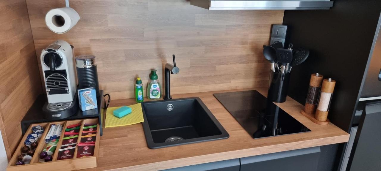 Federnest - Luxus-Studio - Kingsize Boxspringbett - Home-Office Mit Monitor Und Drucker - 11 Min Hbf Duisbourg Extérieur photo
