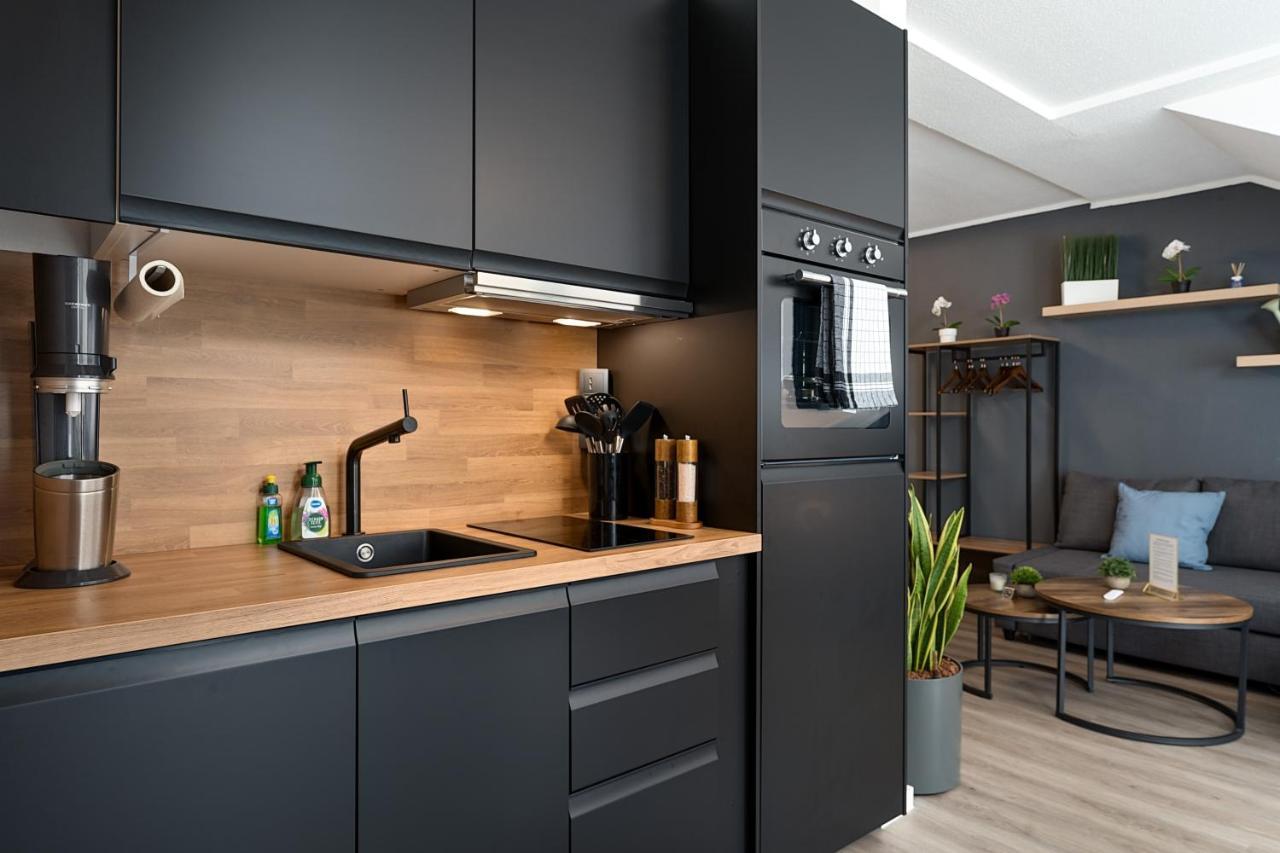 Federnest - Luxus-Studio - Kingsize Boxspringbett - Home-Office Mit Monitor Und Drucker - 11 Min Hbf Duisbourg Extérieur photo